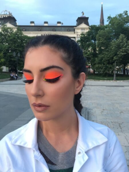 Iveta Macerak - festivalska i šminka za nastupe